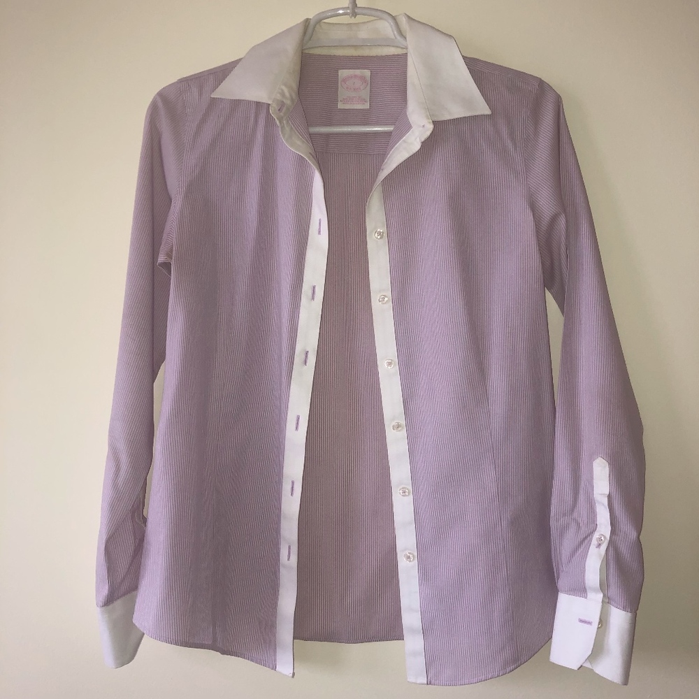 Brooks Brothers Non-Iron Dress Shirt Tailored Fit